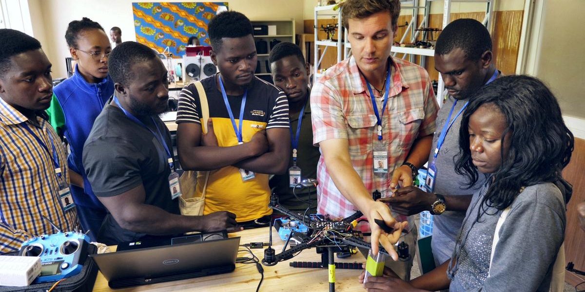 Tech heaven: Drone academy students help map out Africa's future
