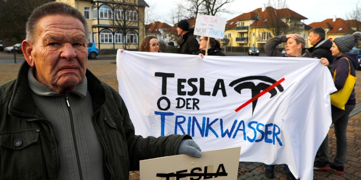 Tesla ordered by German court to stop cutting down trees