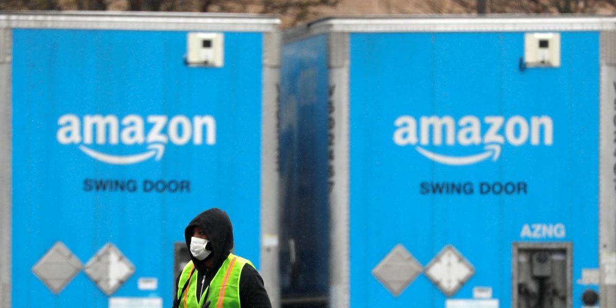 Amazon warehouses receive only vital supplies in U.S., Europe amid