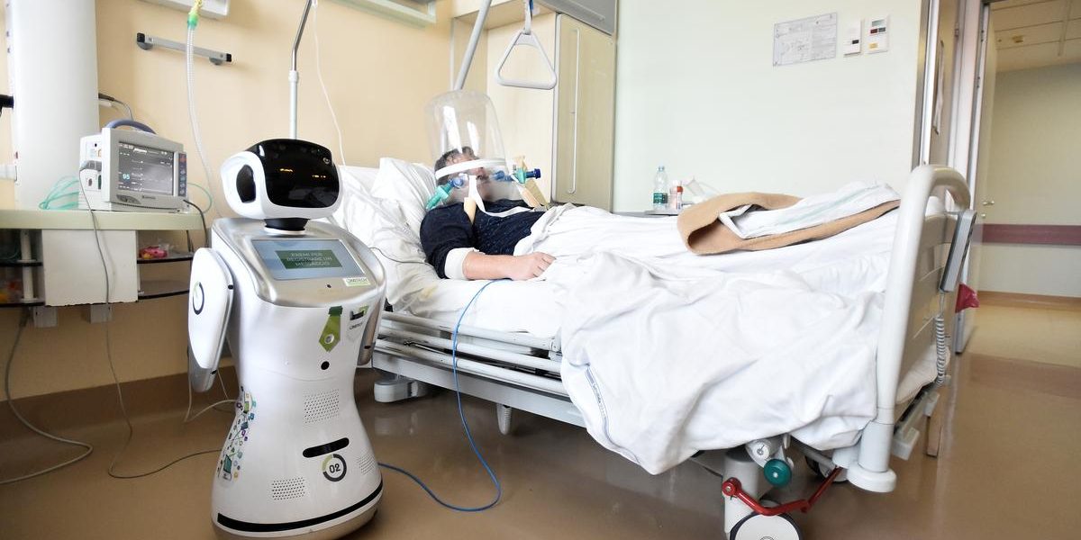 Tommy the robot nurse helps keep Italy doctors safe from