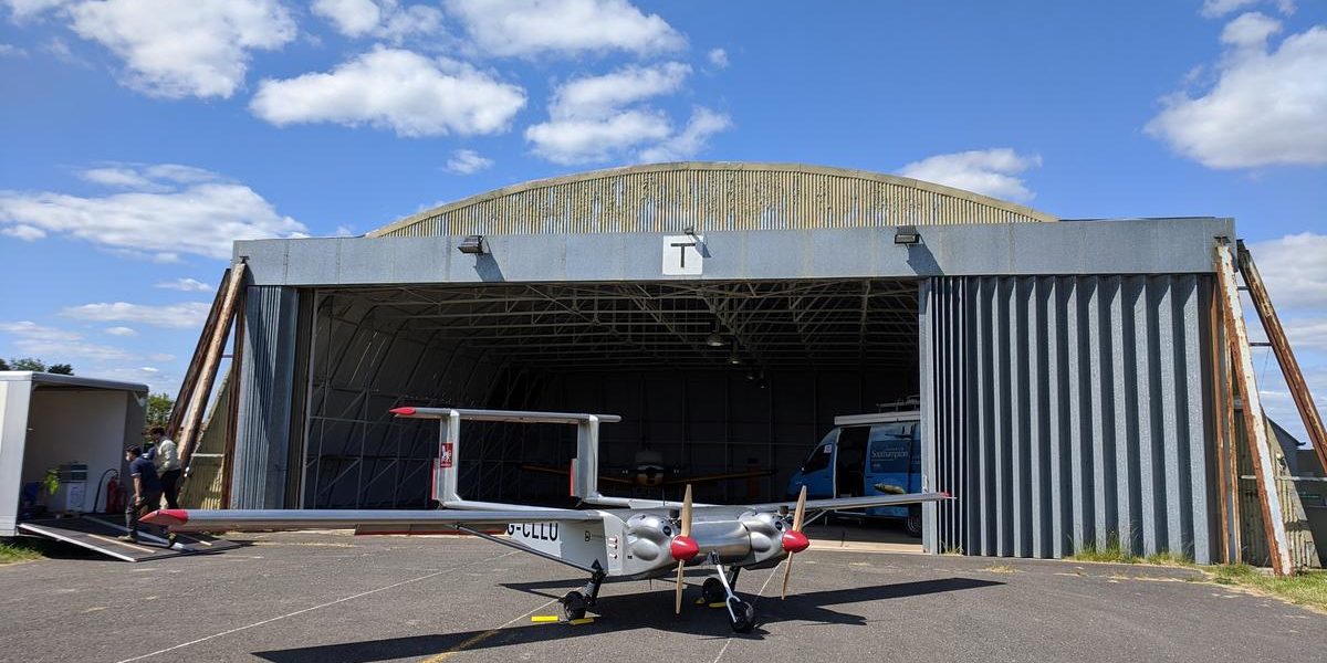 Delivery drone flies medical supplies to Britain's Isle of Wight