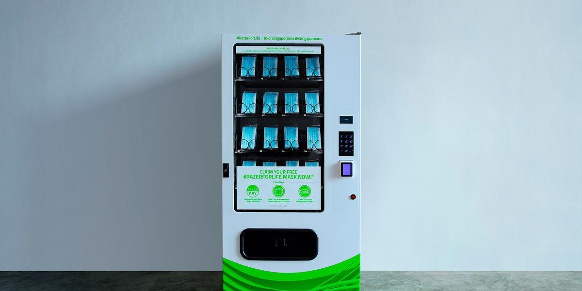 Gaming firm Razer to roll out mask vending machines in